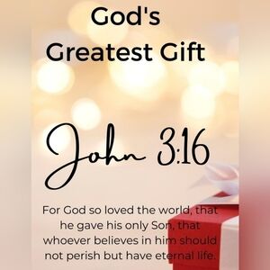 JESUS is Our Greatest Gift❤️
